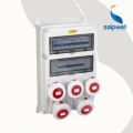 SAIP 16A 2P + E 230 V Kombinationssteckdose mit Stecker